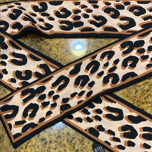 Leopard Print Bandeau/ Scarf